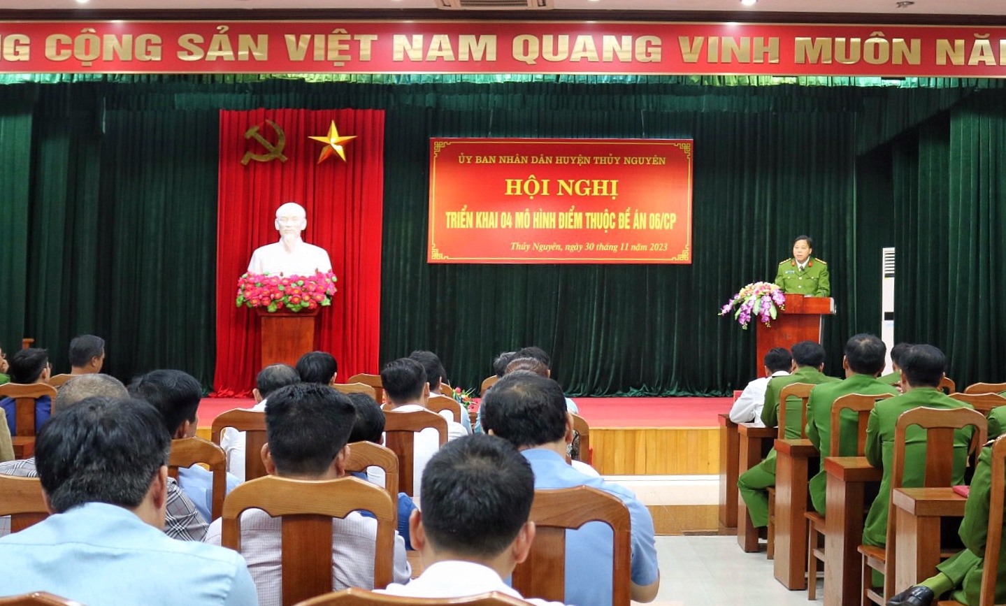 Huyện Thủy Nguyên: Triển khai 4 mô hình điểm thuộc Đề án 06/CP